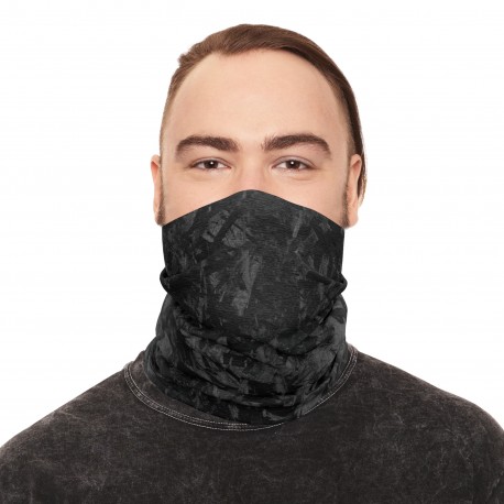 Forged Carbon fiber-style neck warmer, racing tube scarf