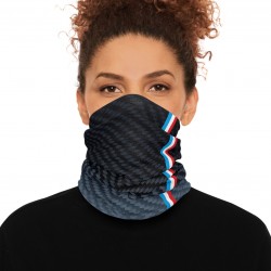 FRANCE arbon fiber-style neck warmer, racing tube scarf