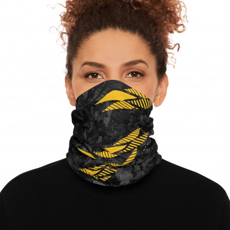 FRANCE Forged Carbon fiber-style neck warmer, racing tube scarf