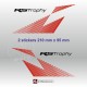 MEGANE TROPHY R sticker decal for helmet RENAULT SPORT