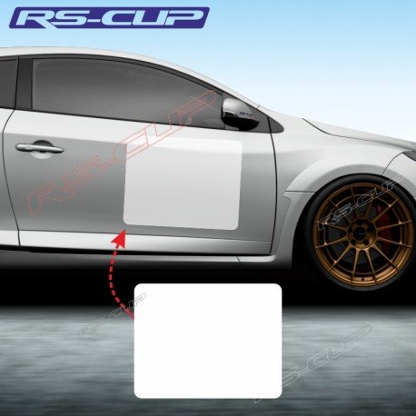 2 race number plate decal 60 cm for RENAULT SPORT