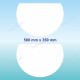 2 race number plate DESIGN decal for RENAULT SPORT