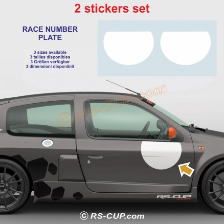 6 Aufkleber BIBENDUM MICHELIN für ALPINE RENAULT