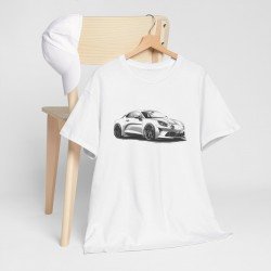 A110 designer style Men Tshirt with ALPINE A110 design by Dulys