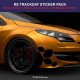 Stoßstange Aufkleber pack RSi RENAULT SPORT für Twingo Clio Megane Captur