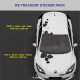Sticker de capot et de toit RSS RENAULT SPORT RS-CUP pour Clio Twingo Megane Captur