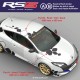 RSS Racing car graphic kit for RENAULT SPORT RS megane clio twingo captur