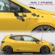 Sticker latéraux RSi RENAULT SPORT RS-CUP pour Clio Twingo Megane Captur