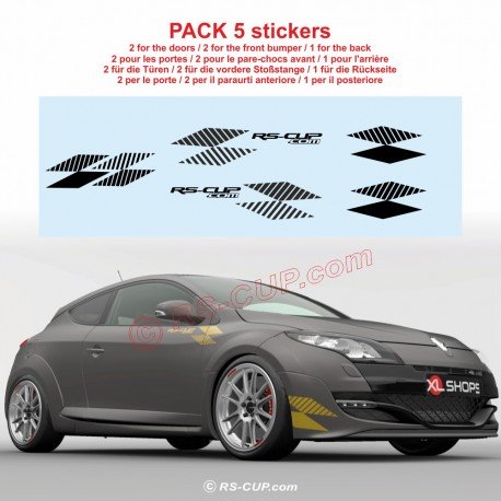 RS Ultime STREET - Renault sticker decals kit