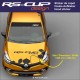 Sticker de capot RSi RENAULT SPORT RS-CUP pour Clio Twingo Megane Captur