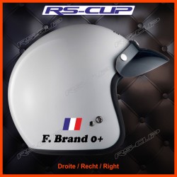 2 helmet sticker rally pilot name for RENAULT SPORT