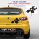Trunk Sticker RSi RENAULT SPORT RS-CUP decal for Twingo Clio Megane Captur