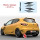 2 RS ULTIME sticker decals 24 cm for the back side