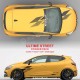 ULTIME STREET Graphik Aufkleber für Clio Twingo Megane Captur