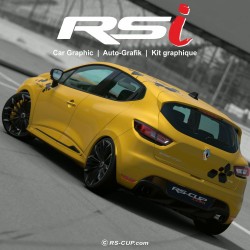 RSi Auto Graphik Aufkleber für RENAULT SPORT RS Clio Twingo Megane Captur