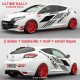 Kit autocollant ULTIME RALLY pour Clio Twingo Megane Captur Zoe