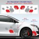 RS Anpassbare Farben Aufkleber für Twingo Clio Megane Captur
