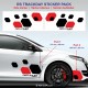 RS Anpassbare Farben Aufkleber für Twingo Clio Megane Captur