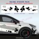 Kit 2 stickers RS DESIGN pour Renault CAPTUR