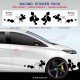 Kit 2 stickers RS DESIGN pour Renault ZOE
