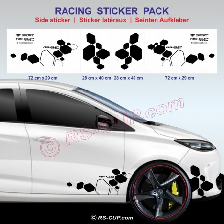 RS DESIGN decals for Renault ZOE