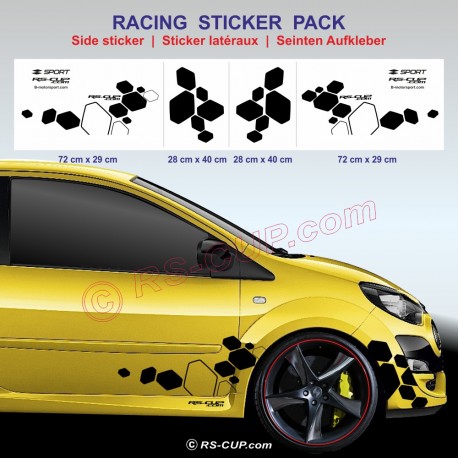 RS DESIGN decals for Renault TWINGO