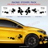 RS DESIGN decals for Renault cars