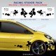 Kit 4 stickers RS DESIGN pour toutes Renault