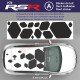 RSR Graphik Aufkleber für RENAULT SPORT RS Clio Twingo Megane Captur