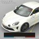Windshield decal for ALPINE A110 FRANCE Tricolor Stripe