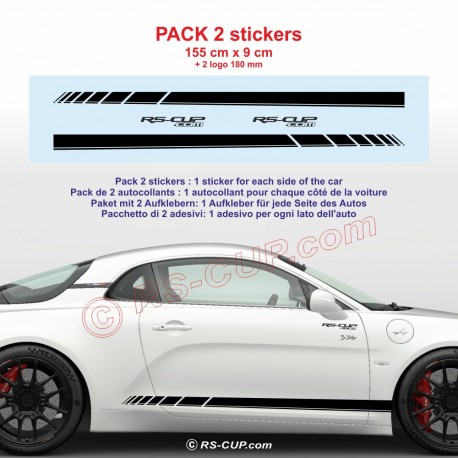 SPORT  Alpine A110 sticker side skirt sticker decals