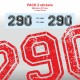 290 race number sticker decal for ALPINE A290