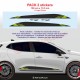 ULTIME RACING Seitenstreifen Aufkleber für RENAULT CLIO 5
