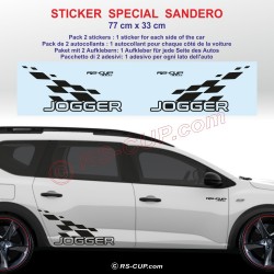 Kit sticker RS SPORT pour Dacia STEPWAY