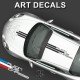 ALPINE A110 AVION DE CHASSE ART DECALS customization by Dulys