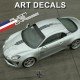 ALPINE A110 AVION DE CHASSE ART DECALS customization by Dulys