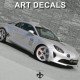 ALPINE A110 AVION DE CHASSE ART DECALS customization by Dulys