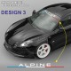 Lettrage pare-soleil sans fond pour ALPINE A110