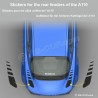 Aufkleber für die hinteren Kotflügel der A110 ALPINE - Design 1