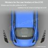 Stickers for the rear fenders of the A110 - Design 1