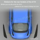 2 Racing chequered flag sticker decal for ALPINE A110