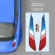2 stickers pour ailes arrières ALPINE A110 - Design 4