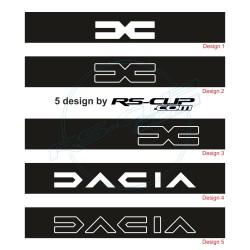 Windshield decal DACIA for Sandero Spring Duster Jogger