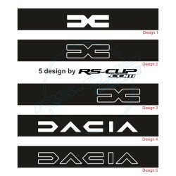 Windshield decal DACIA for Sandero Spring Duster Jogger