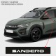 Windschutzscheibe aufkleber DACIA für Sandero
