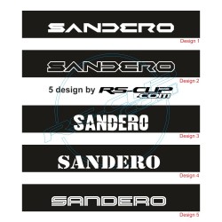 Windshield decal DACIA for Sandero