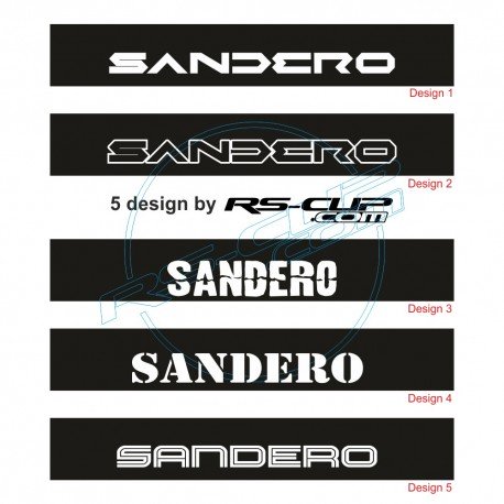 Windschutzscheibe aufkleber DACIA für Sandero