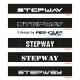 Windshield decal DACIA for Sandero Stepway
