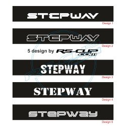 Windshield decal DACIA for Sandero Stepway