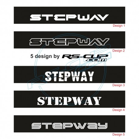 Windshield decal DACIA for Sandero Stepway